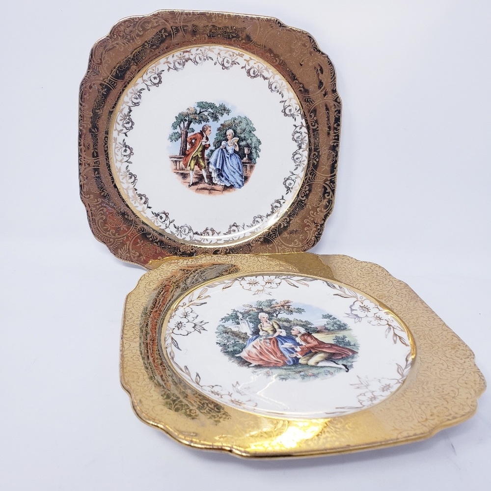 Royal plates for decor